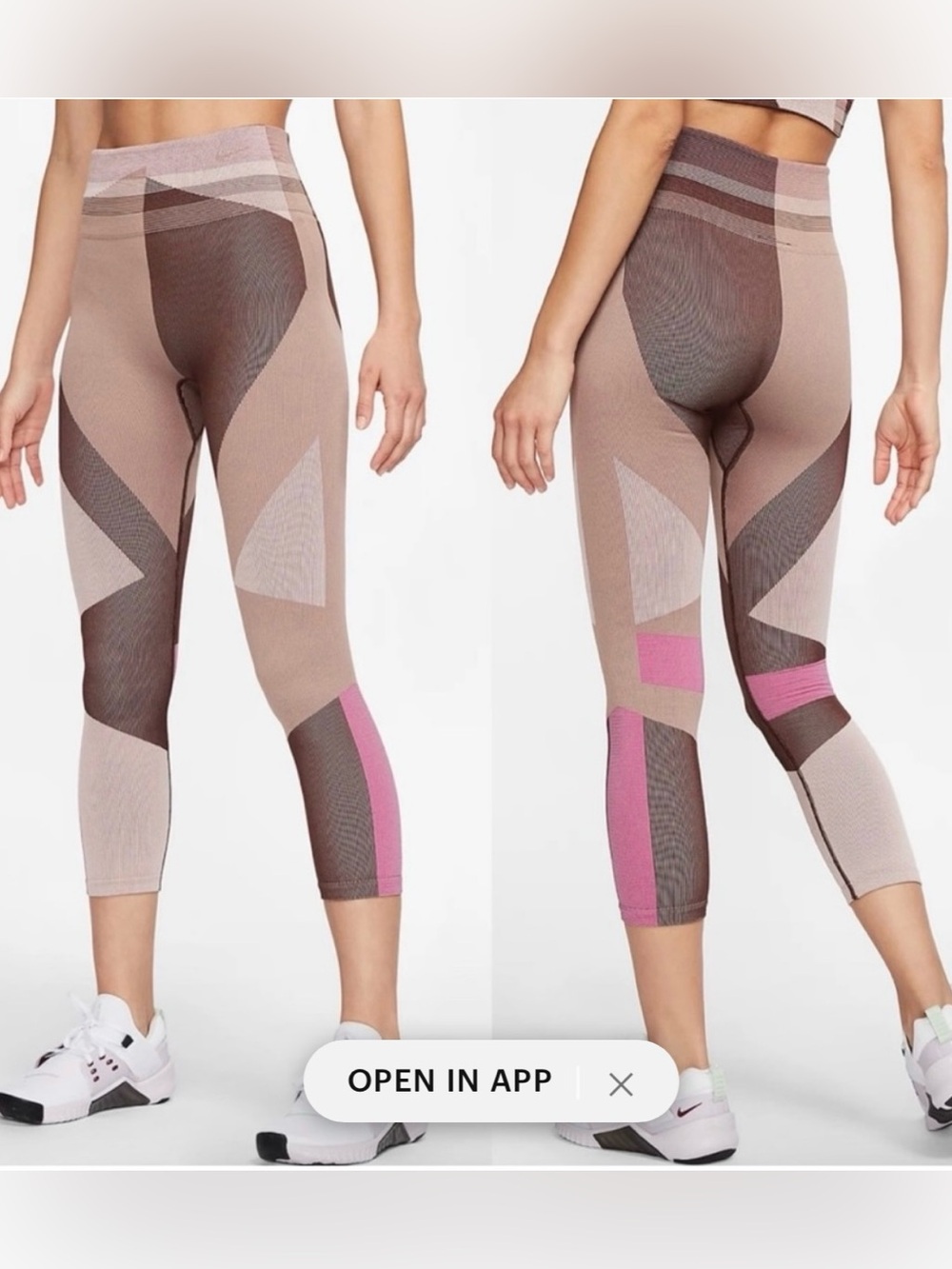 Nike sculpt lux tight fit high rise size M NWT